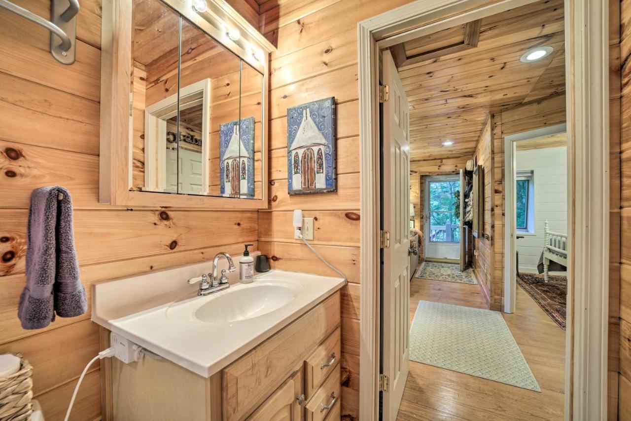 Highlands Cabin On Buck Creek About 8 Mi To Town! Exteriör bild
